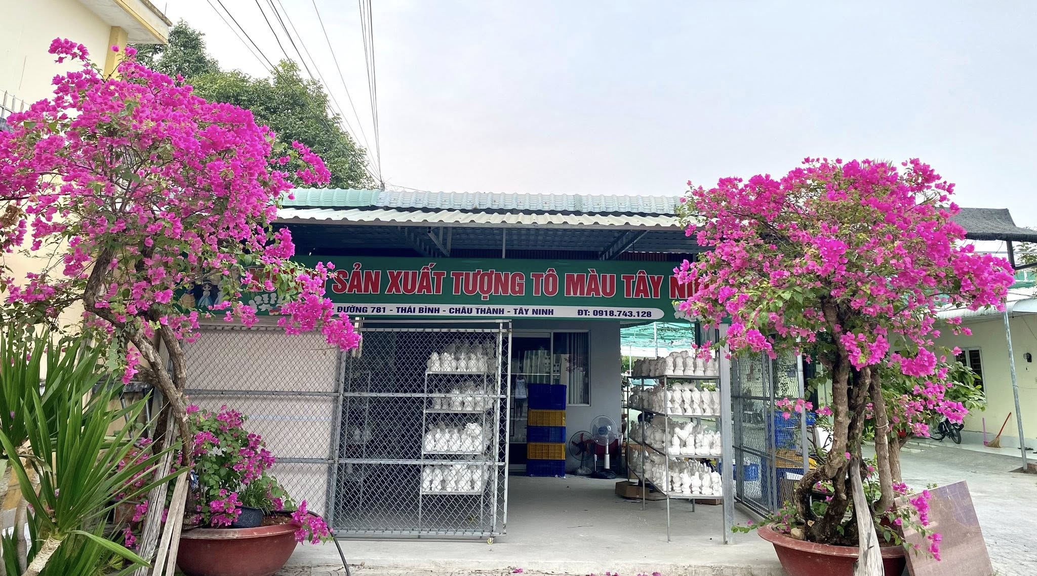 Xưởng SX tượng thạch cao - Tây Ninh